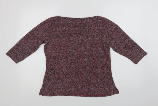 Womens UK Size 8 New Look Purple Pullover Jumper