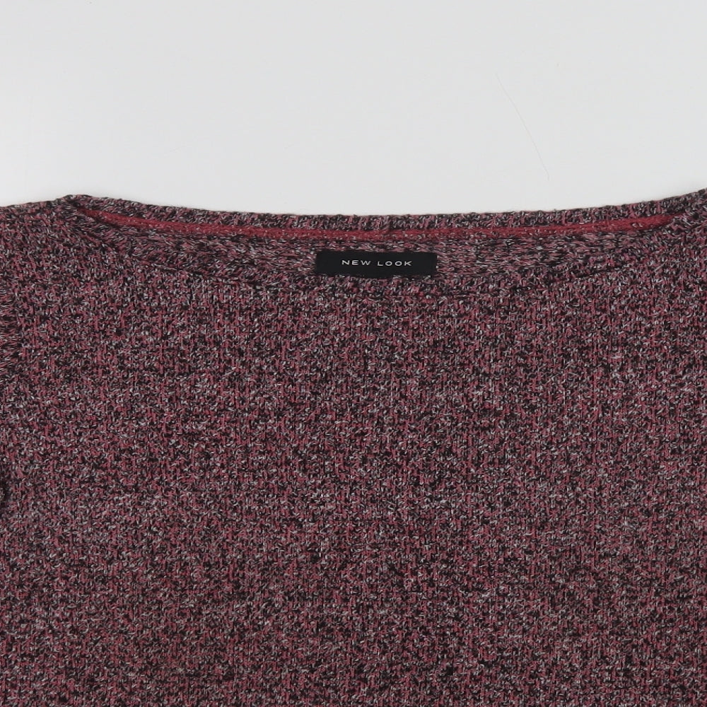 Womens UK Size 8 New Look Purple Pullover Jumper