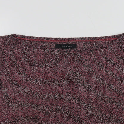 Womens UK Size 8 New Look Purple Pullover Jumper