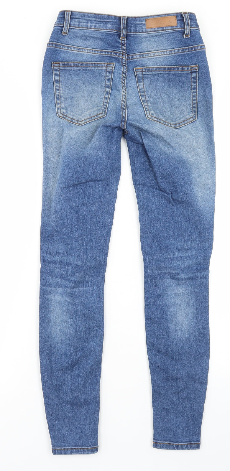Womens UK Size 25 in JDY Denim Regular Fit Skinny Blue Jeans