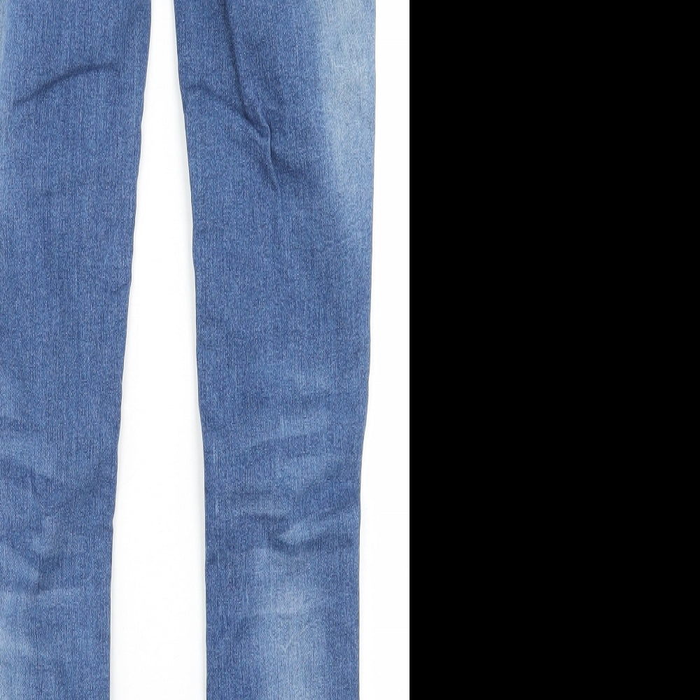 Womens UK Size 25 in JDY Denim Regular Fit Skinny Blue Jeans