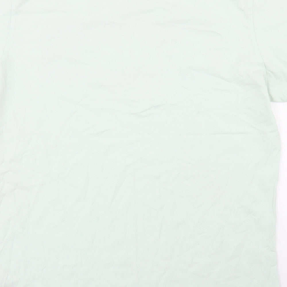 Primark Mens Blue  Cotton  T-Shirt Size L Crew Neck  - Endless