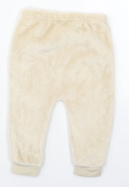 TU Baby Beige  Polyester Sweatpants Trousers Size 12-18 Months   - Pyjama Pants