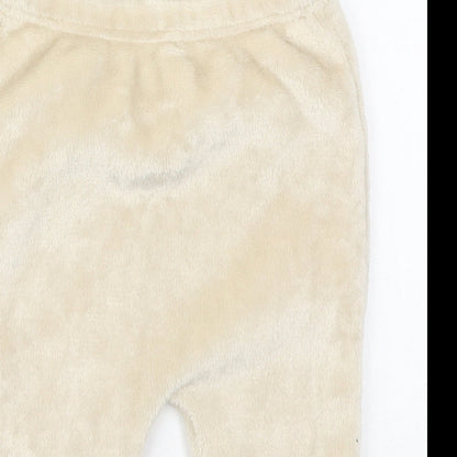TU Baby Beige  Polyester Sweatpants Trousers Size 12-18 Months   - Pyjama Pants