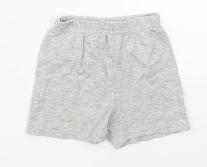 George Baby Grey  Cotton Sweatpants Trousers Size 3-6 Months   - Sweat Shorts