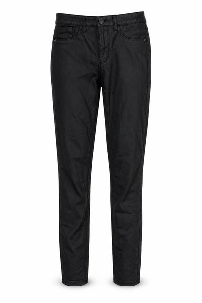 Womens UK Size 8 Denim Co Regular Fit  Black Trousers