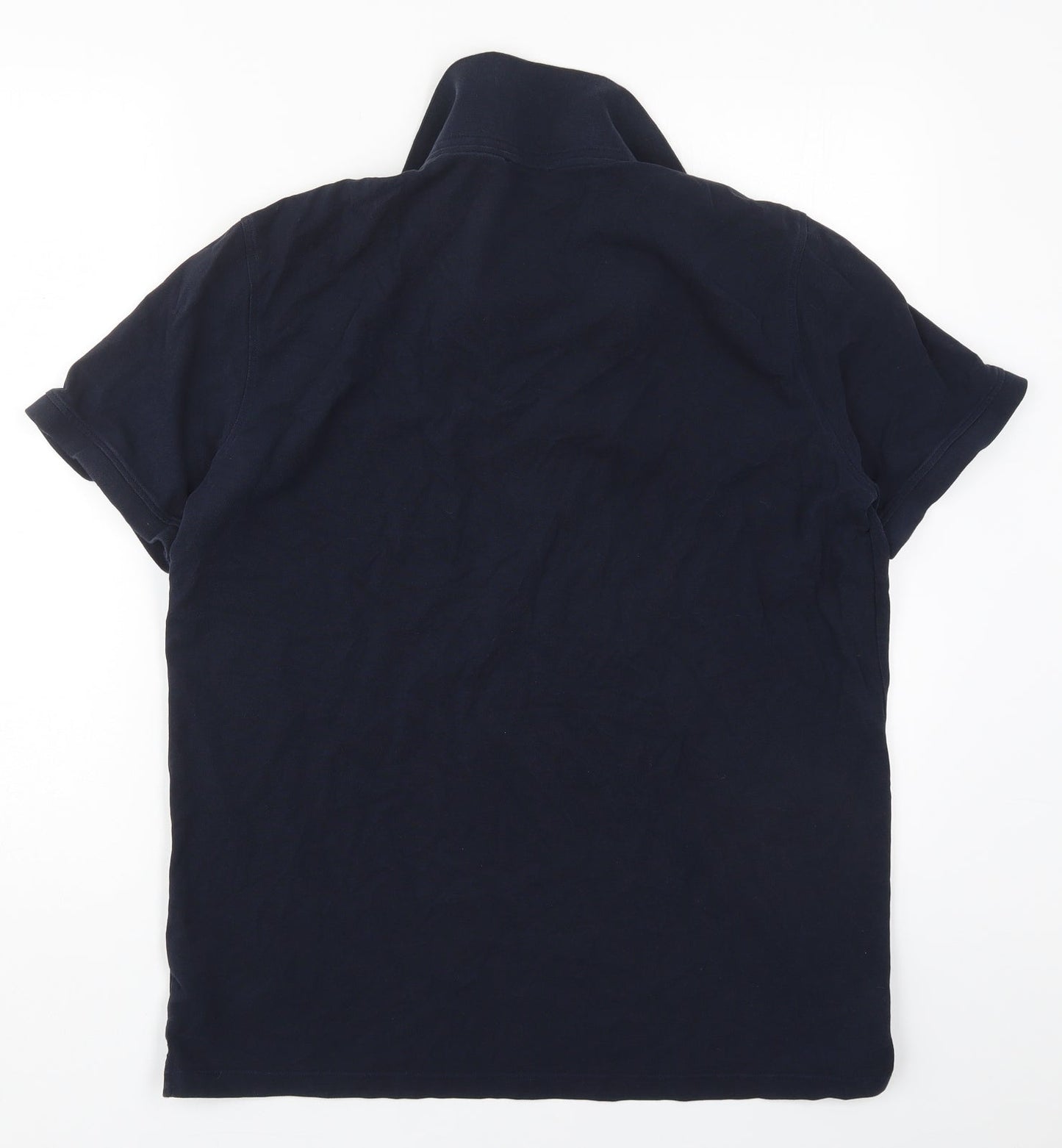 BALDESSARINI Mens Blue    Polo Size XL Collared Pullover