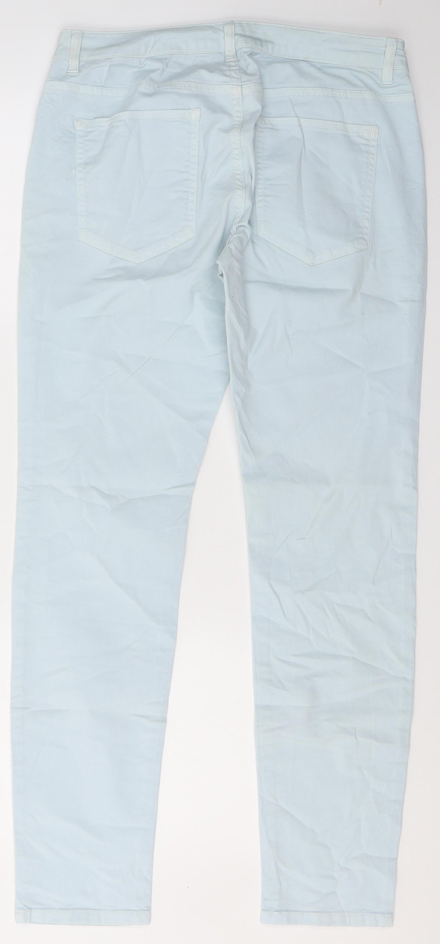 Womens UK Size 14 MOTIVI Regular Fit Skinny Blue Jeans