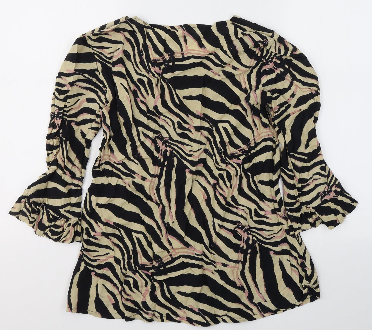 Womens UK Size XS Masai Beige Basic Blouse