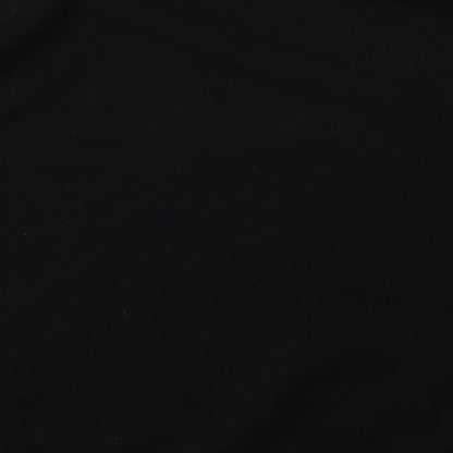 Primark Womens Black Round Neck  Polyester Pullover Jumper Size L