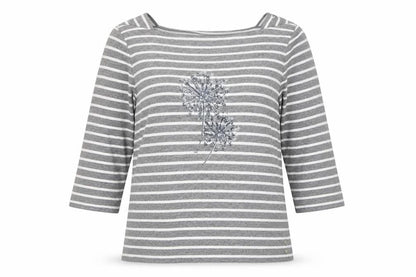 Womens UK Size 12 Olsen Grey Pullover Jumper