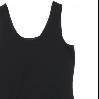 Womens UK Size 12 NEXT Black Basic Tank