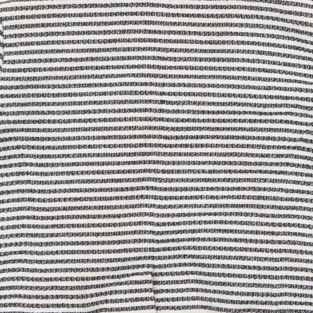 F&F Womens Ivory Striped  Jacket  Size 12