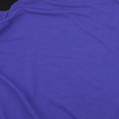 George Womens Purple Round Neck  Polyester Pullover Jumper Size 20   - chiffon neck