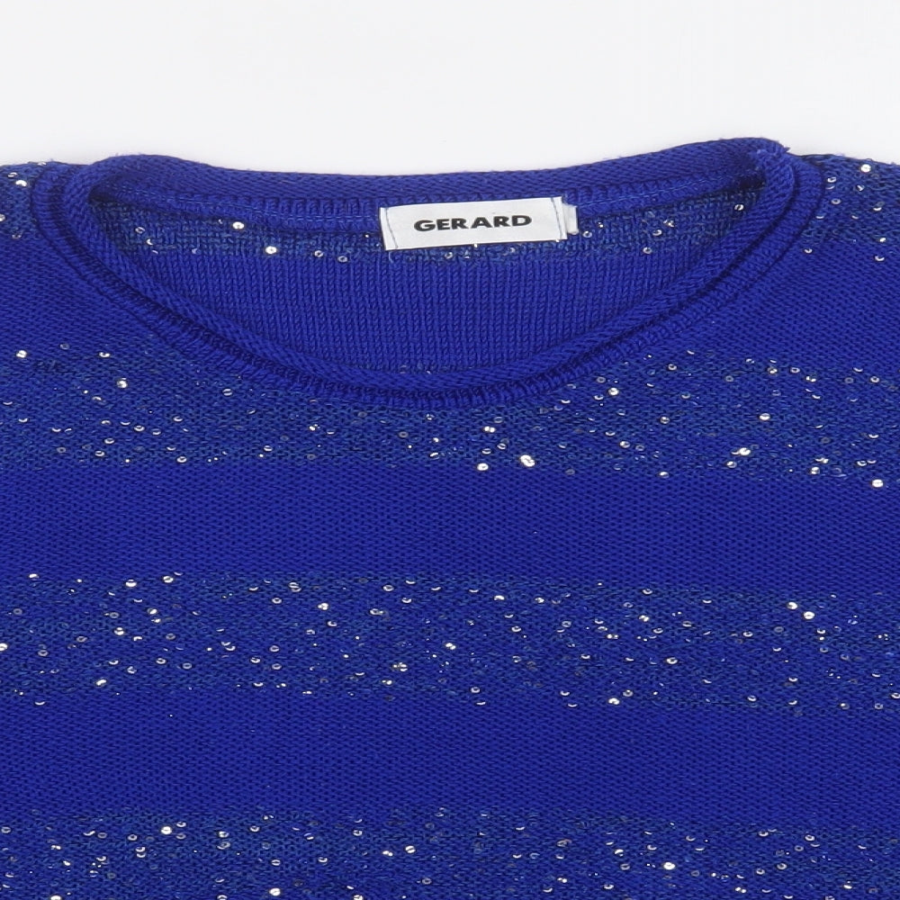 Womens UK Size L Gerard Blue Pullover Jumper