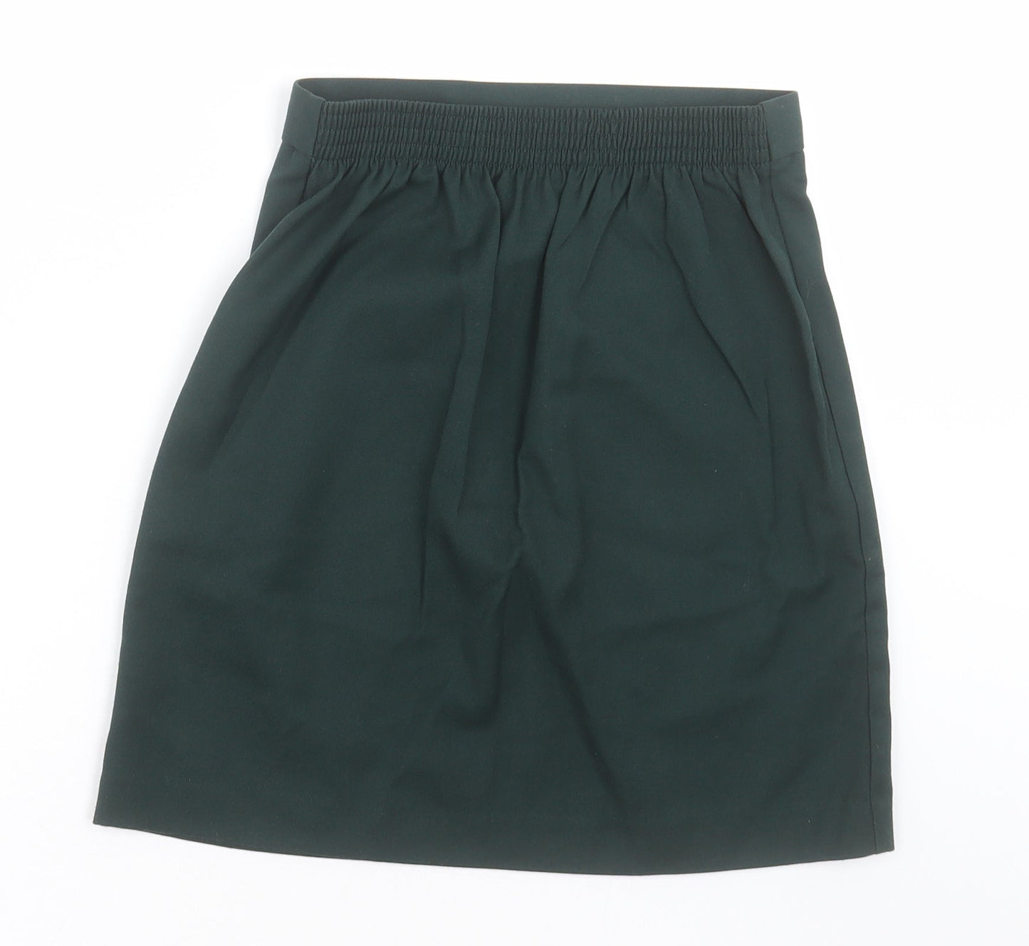 whites Girls Green  Polyester A-Line Skirt Size 9-10 Years  Regular Pull On