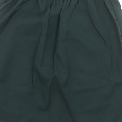 whites Girls Green  Polyester A-Line Skirt Size 9-10 Years  Regular Pull On