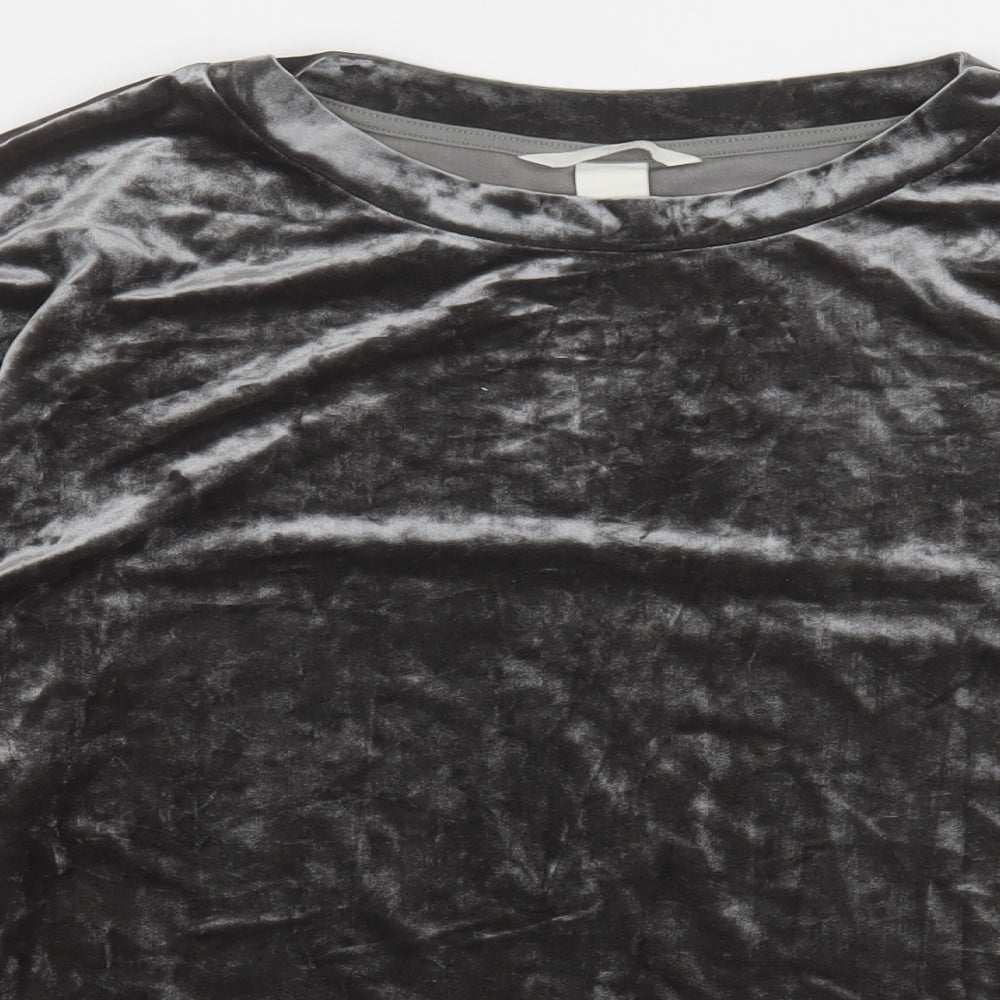 Womens UK Size S H&M Grey Pullover Jumper