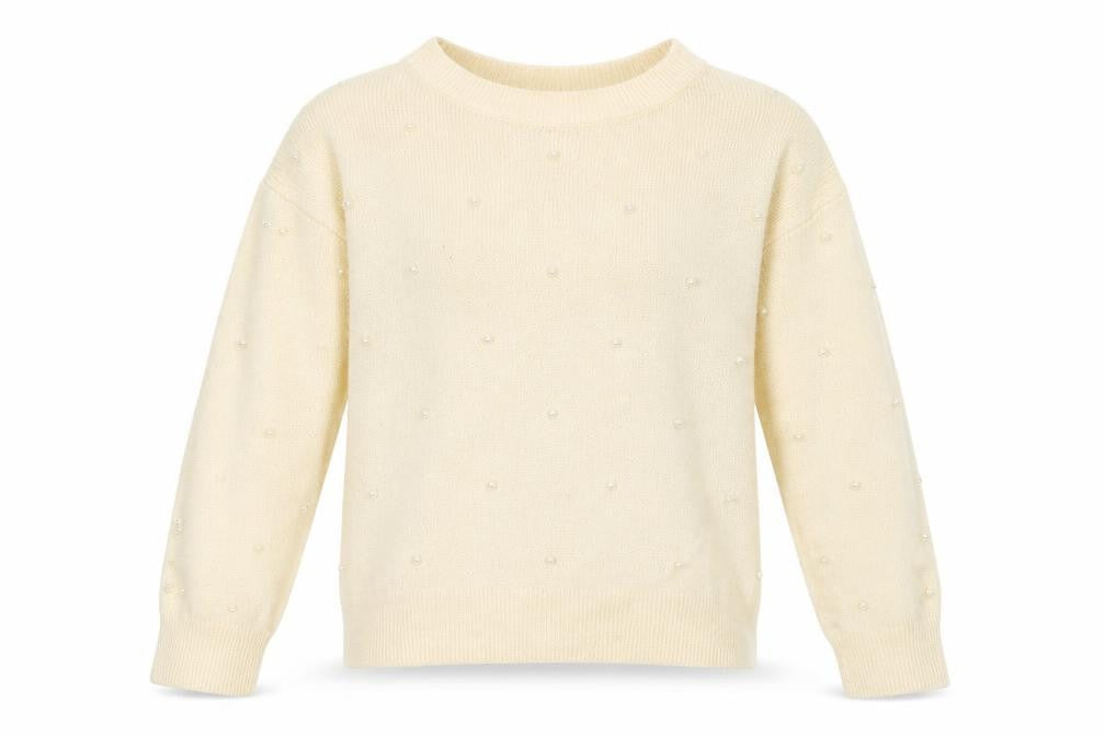 Womens UK Size S h7m Ivory Pullover Jumper