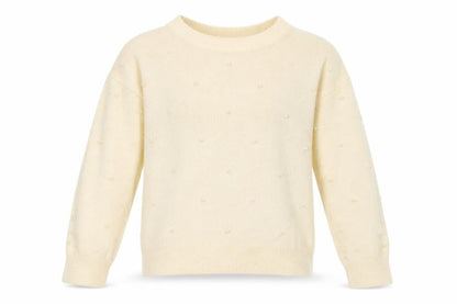Womens UK Size S h7m Ivory Pullover Jumper