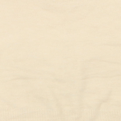 Womens UK Size S h7m Ivory Pullover Jumper