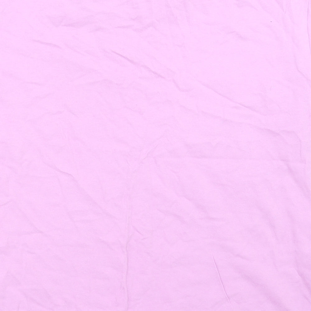 Womens UK Size M Dunnes Stores Purple Basic T-Shirt