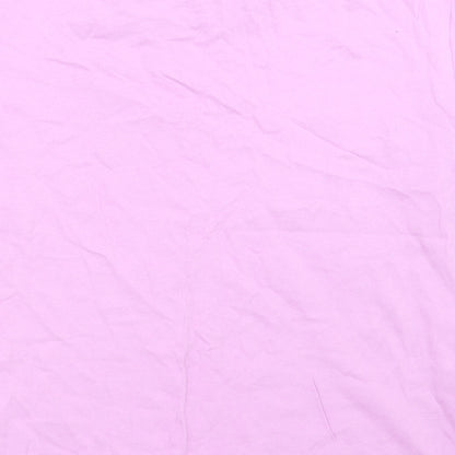 Womens UK Size M Dunnes Stores Purple Basic T-Shirt