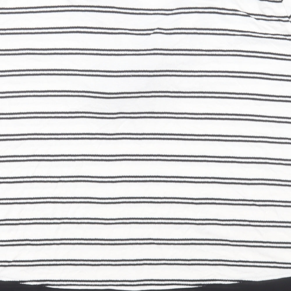 Womens UK Size 14 Marks and Spencer White Basic T-Shirt