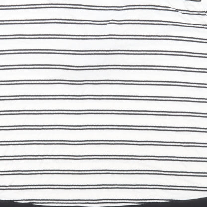 Womens UK Size 14 Marks and Spencer White Basic T-Shirt