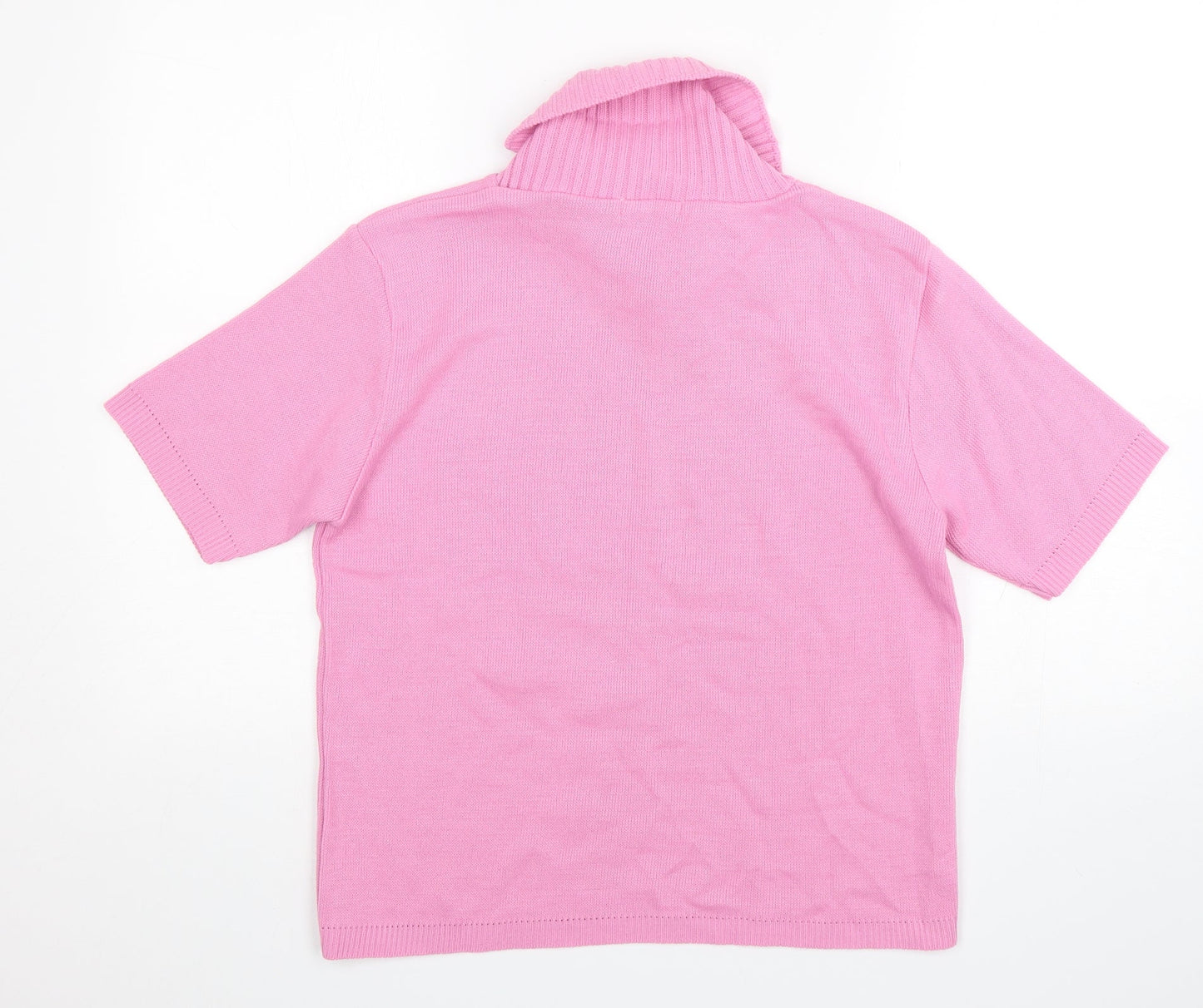 Womens UK Size M Ellie Louise Pink Pullover Jumper