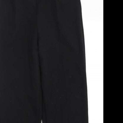 Classics  Womens Black  Polyester Trousers  Size 14 L29 in Regular