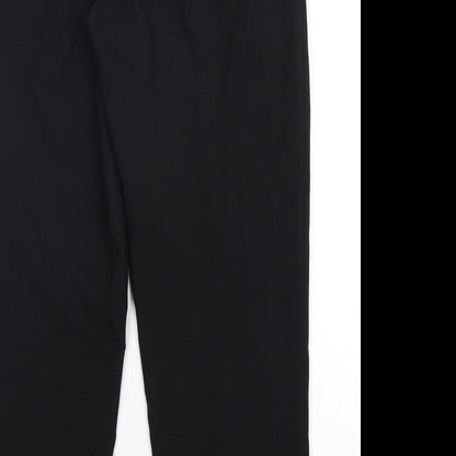Classics  Womens Black  Polyester Trousers  Size 14 L29 in Regular