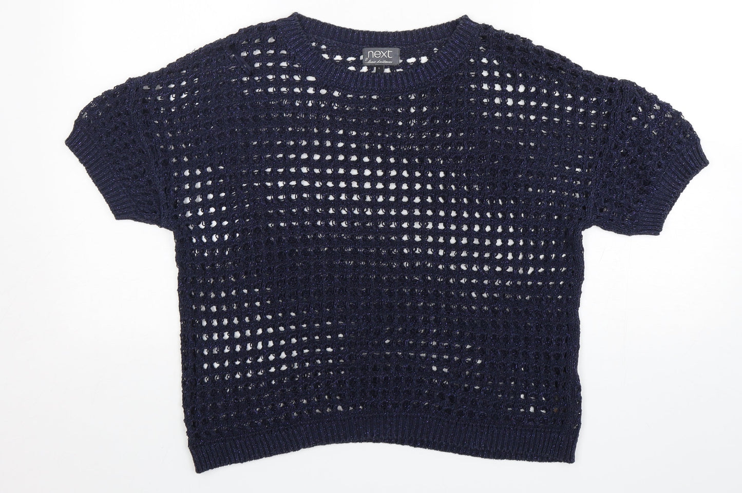 Womens UK Size L NEXT Blue Pullover Jumper
