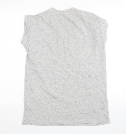 Womens UK Size 12 Atmosphere Grey Basic T-Shirt