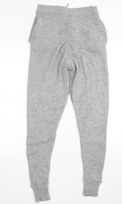 Womens UK Size S Preworn Regular Fit Sweatpants Grey Trousers