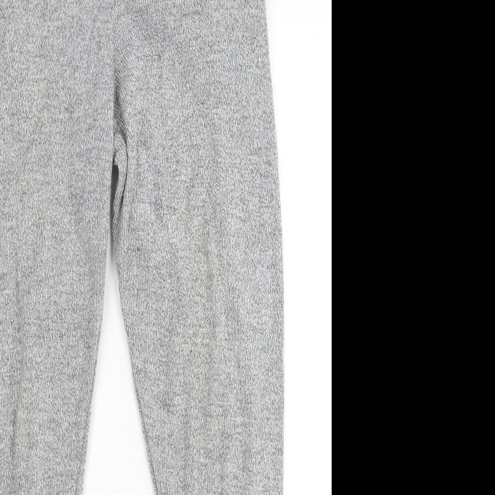 Womens UK Size S Preworn Regular Fit Sweatpants Grey Trousers