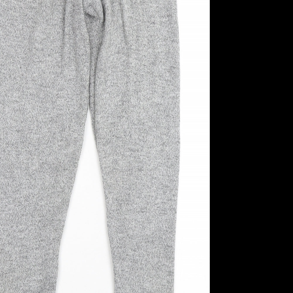Womens UK Size S Preworn Regular Fit Sweatpants Grey Trousers