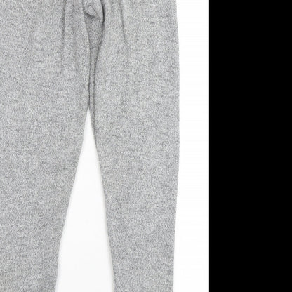 Womens UK Size S Preworn Regular Fit Sweatpants Grey Trousers