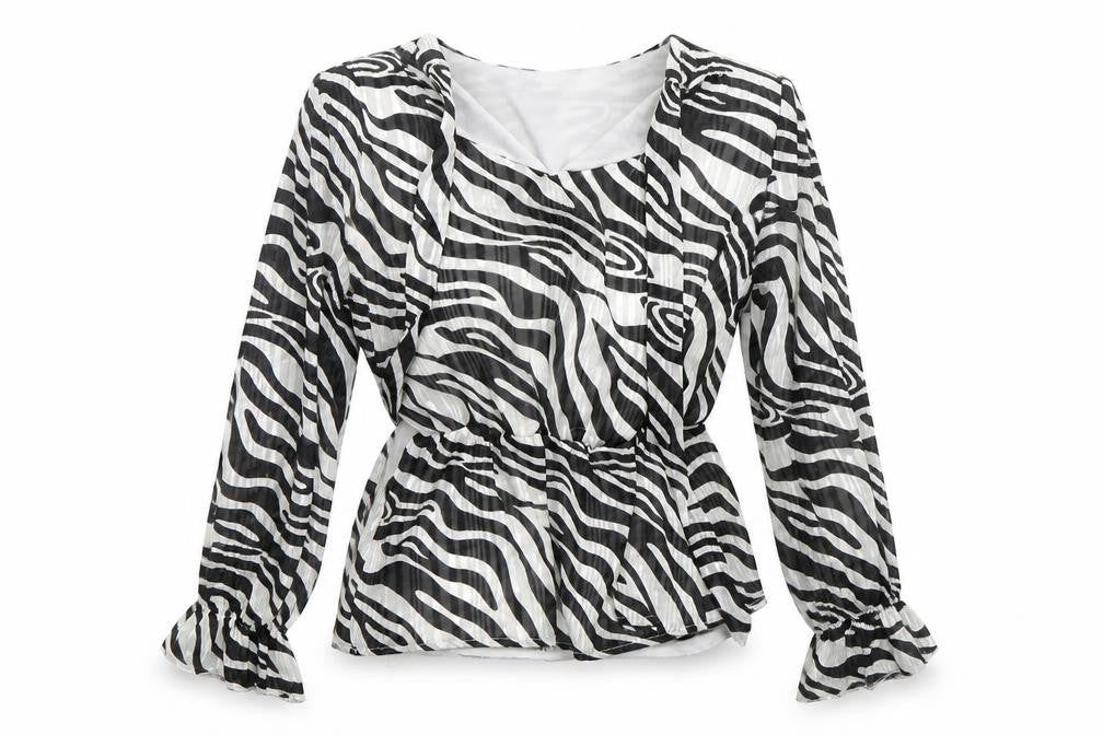 Womens UK Size 8 Quiz Multicoloured Basic Blouse