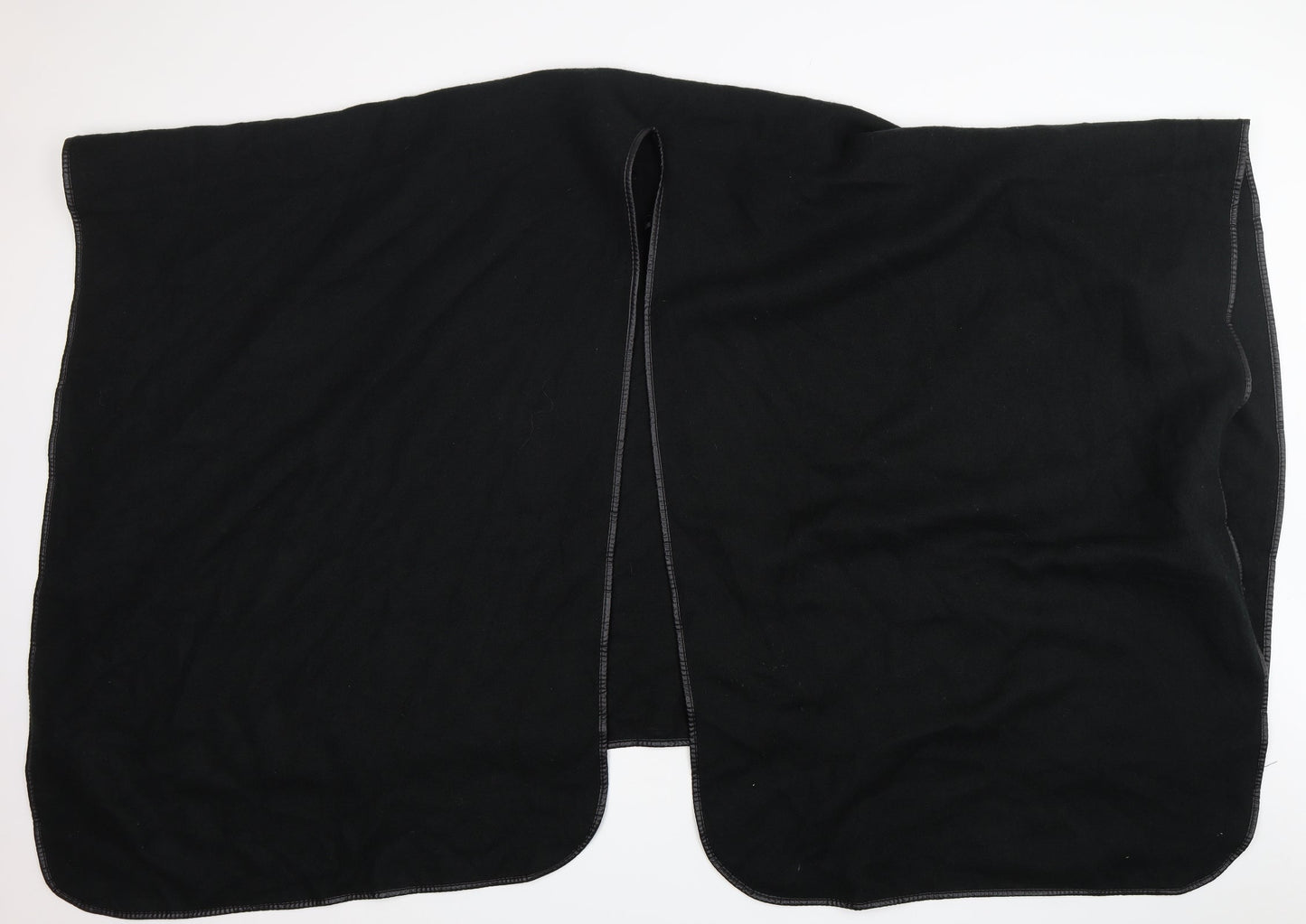 Womens UK Size One Size Preworn Black Cape Jumper