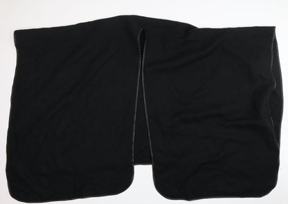 Womens UK Size One Size Preworn Black Cape Jumper