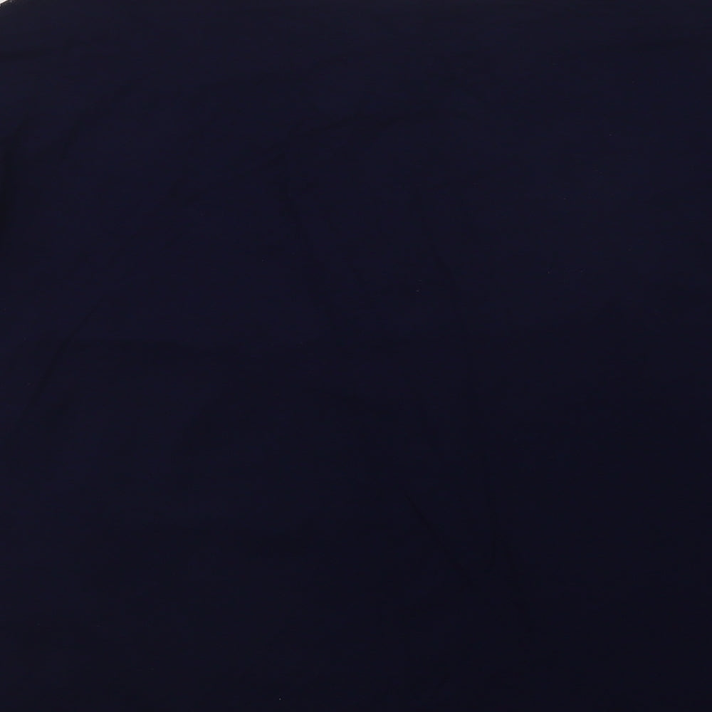 Womens UK Size 14 Per Una Blue Basic Blouse