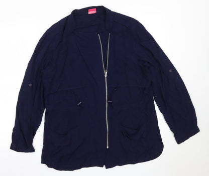 Womens UK Size 12 Together Blue Jacket