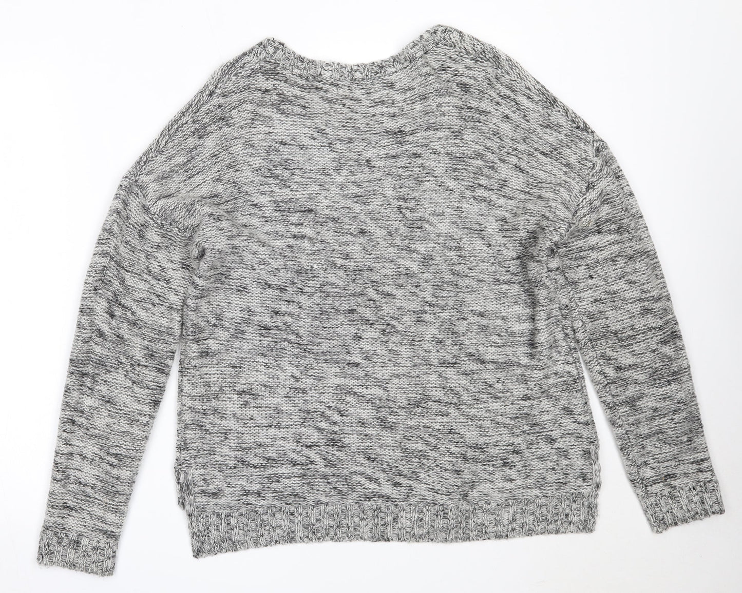 Womens UK Size 14 Dunnes Stores Grey Pullover Jumper