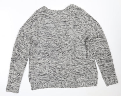 Womens UK Size 14 Dunnes Stores Grey Pullover Jumper