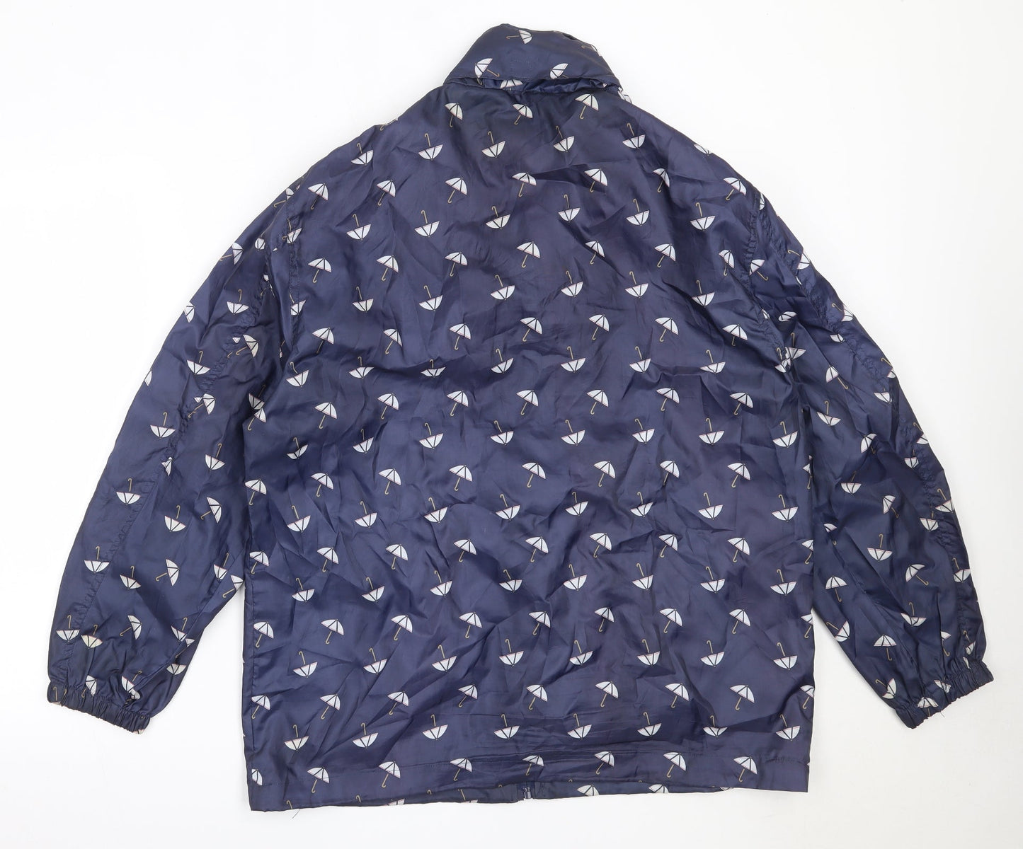 Womens UK Size M Dunnes Stores Blue Rain Coat