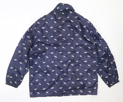 Womens UK Size M Dunnes Stores Blue Rain Coat