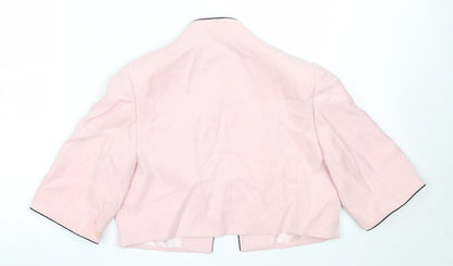 Womens UK Size 14 Gold Pink Jacket