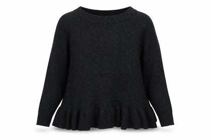 Womens UK Size 6 Topshop Black Pullover Jumper