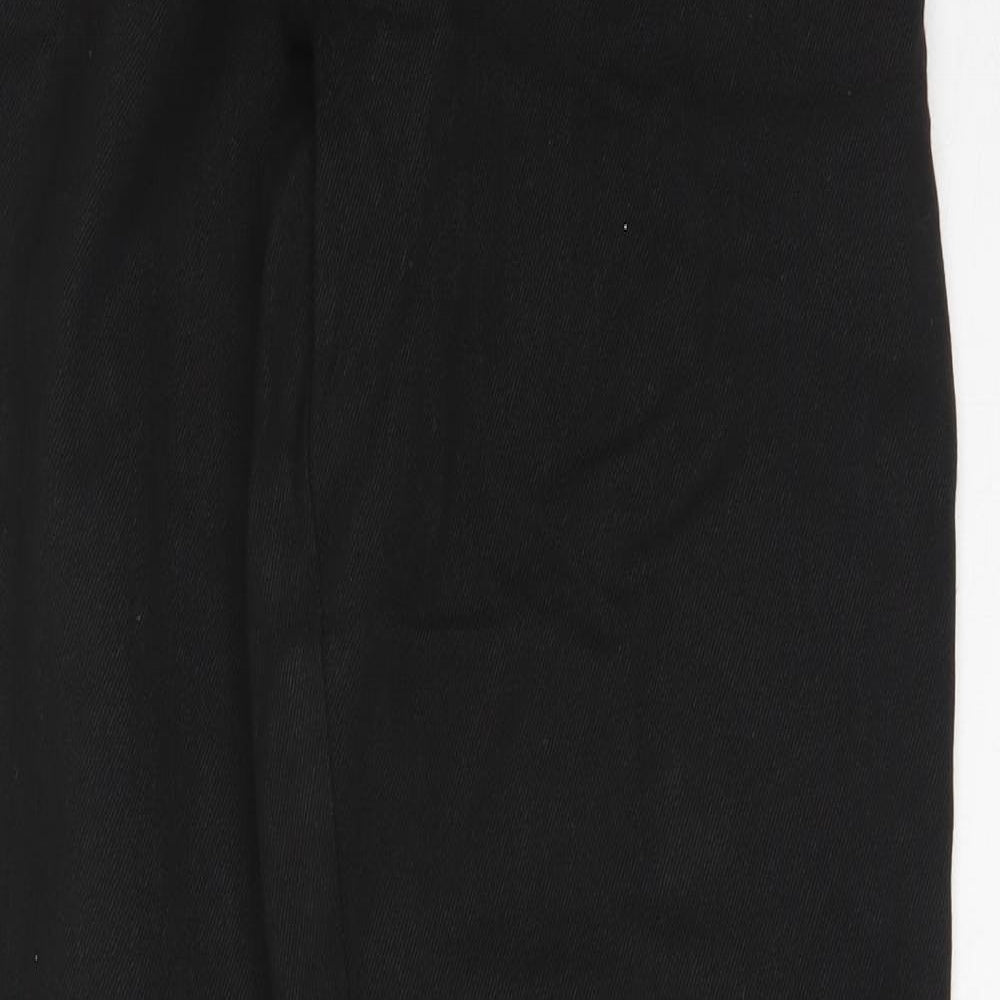 Carrington Boys Black  Polyester Dress Pants Trousers Size 11 Years  Regular  - school